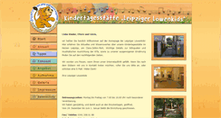 Desktop Screenshot of kita-loewenkids.de